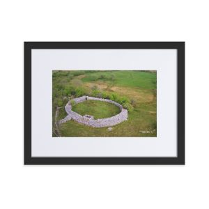 Moneygashel Cashel. 40x30cm / 16×12″ Frame