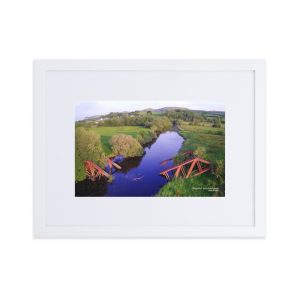 Old Blacklion - Belcoo Railway Bridge. 40x30cm / 16×12″ Frame